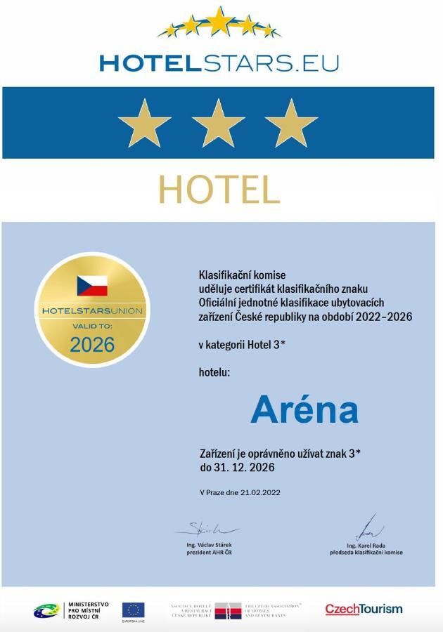 Hotel Arena Brumov Dış mekan fotoğraf